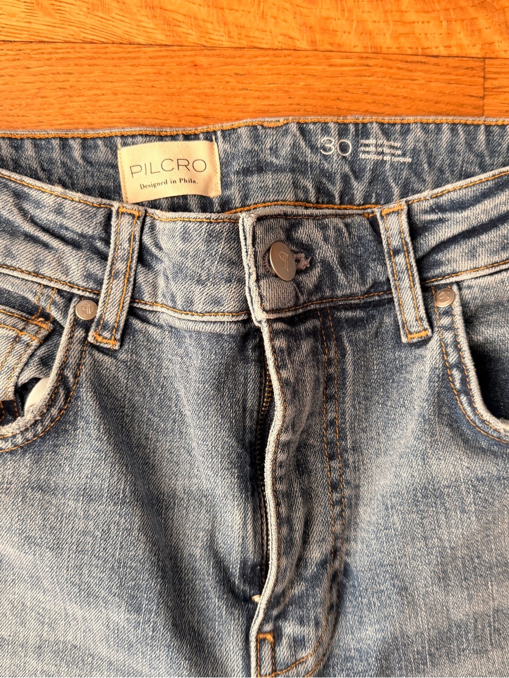 ANTHROPOLOGIE Pilcro high front split skinny jeans - Picture 4 of 6